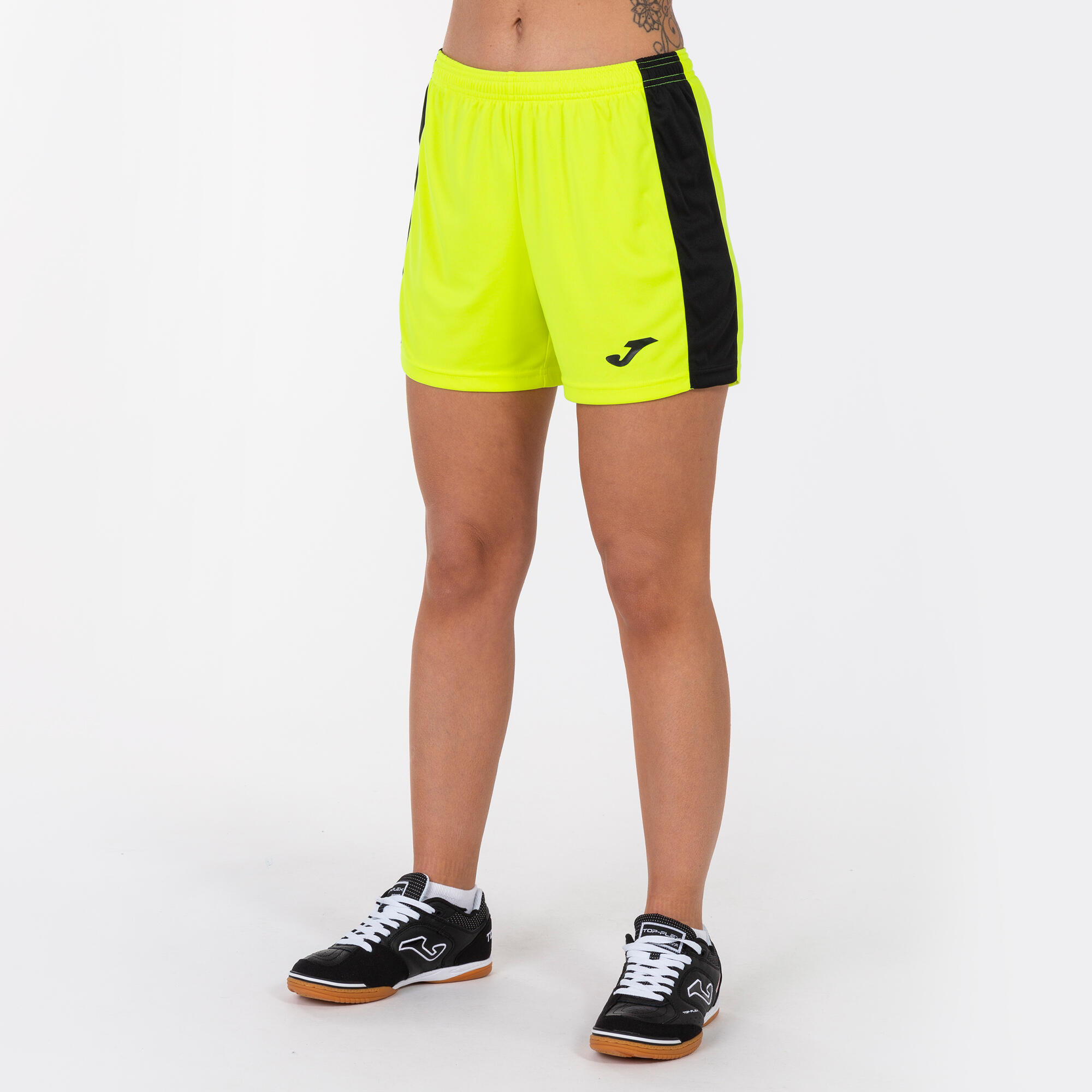 Calções Futebol Criança Joma Maxi Amarelo Fluor 4/5