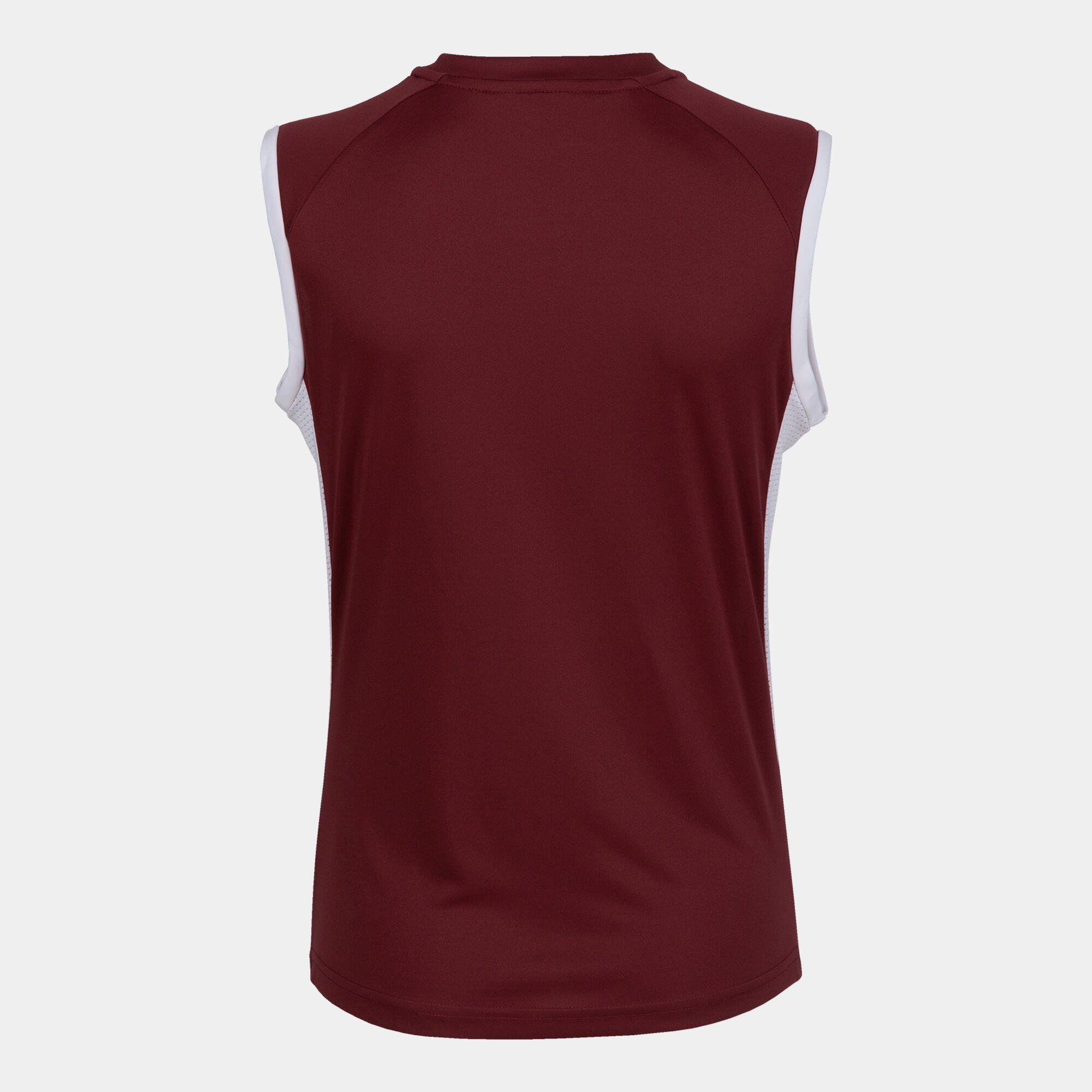 Camiseta Sin Mangas Fútbol Mujer Joma Supernova II Burdeos 2/5