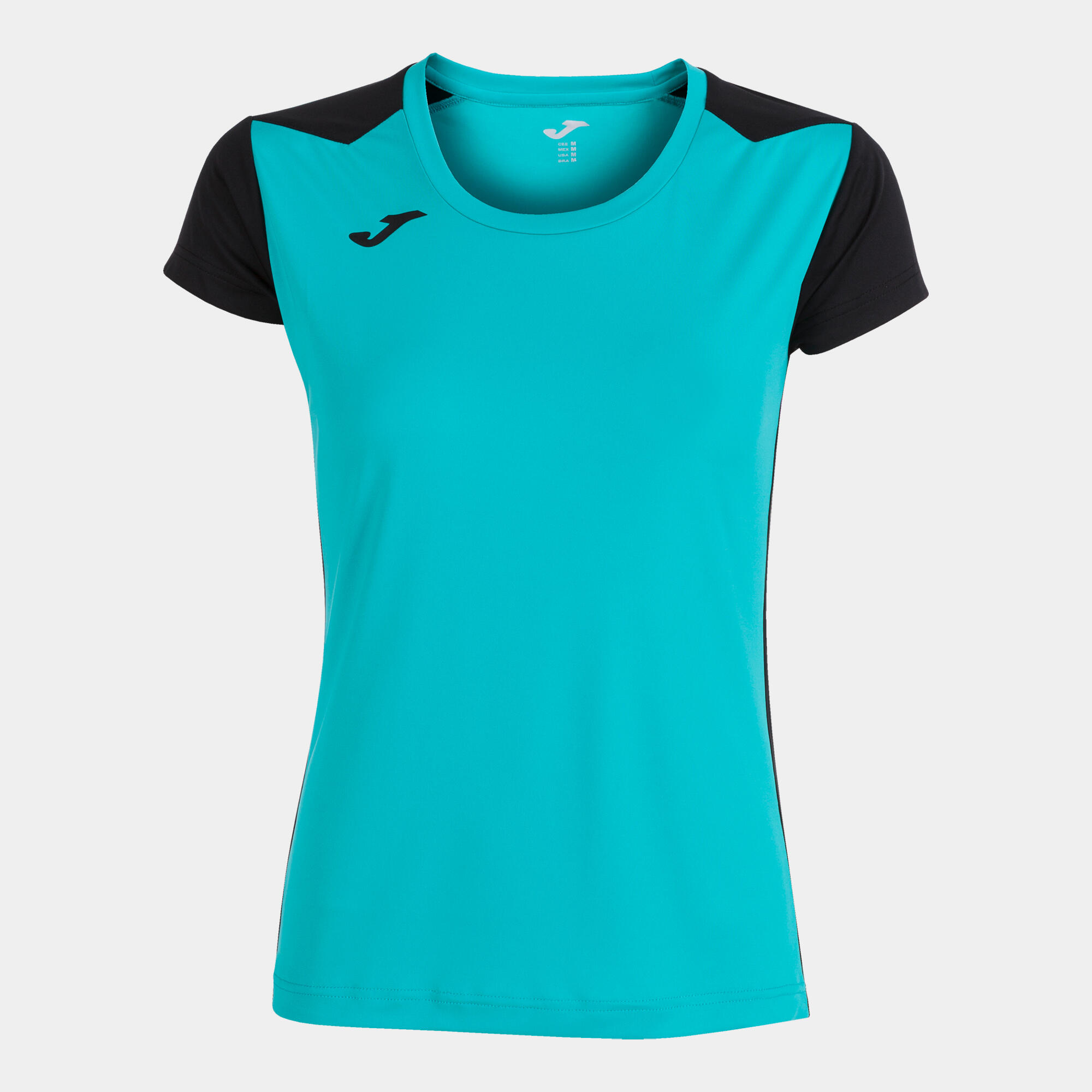 Camiseta Manga Corta Running Mujer Joma Record II Turquesa JOMA