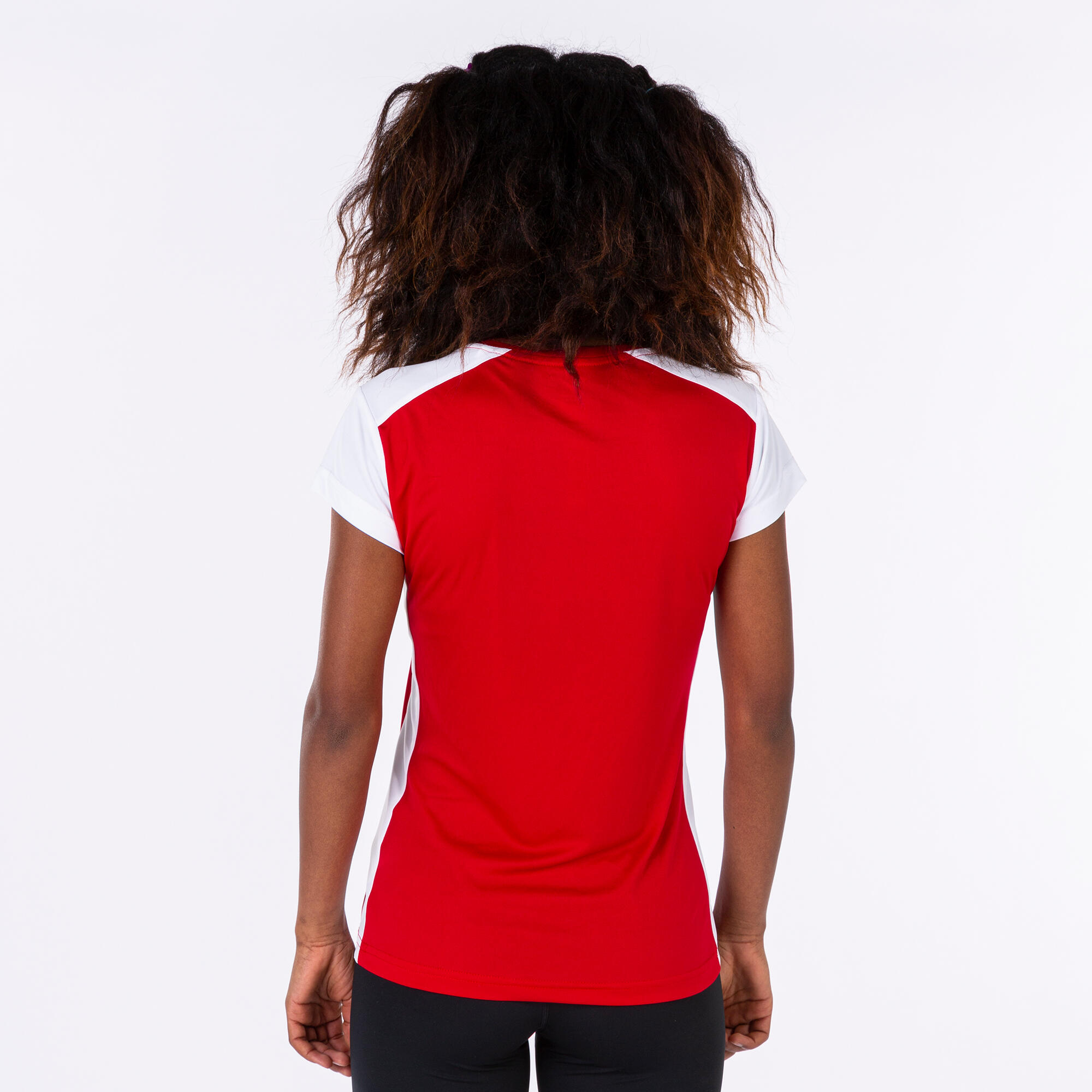 T-Shirt Manga Curta Running Criança Joma Record II Vermelho 3/5