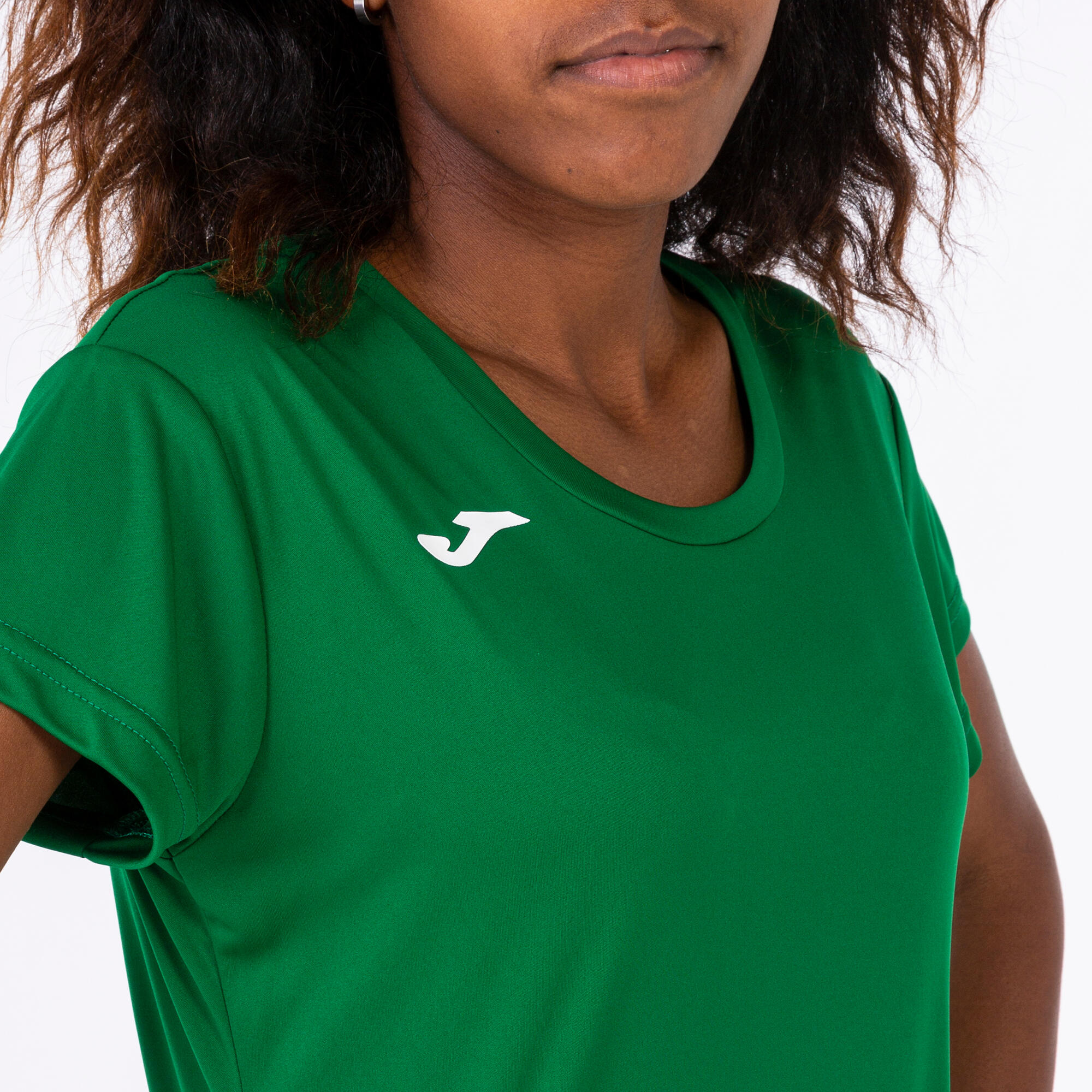T-Shirt Manga Curta Running Criança Joma Record II Verde 5/5