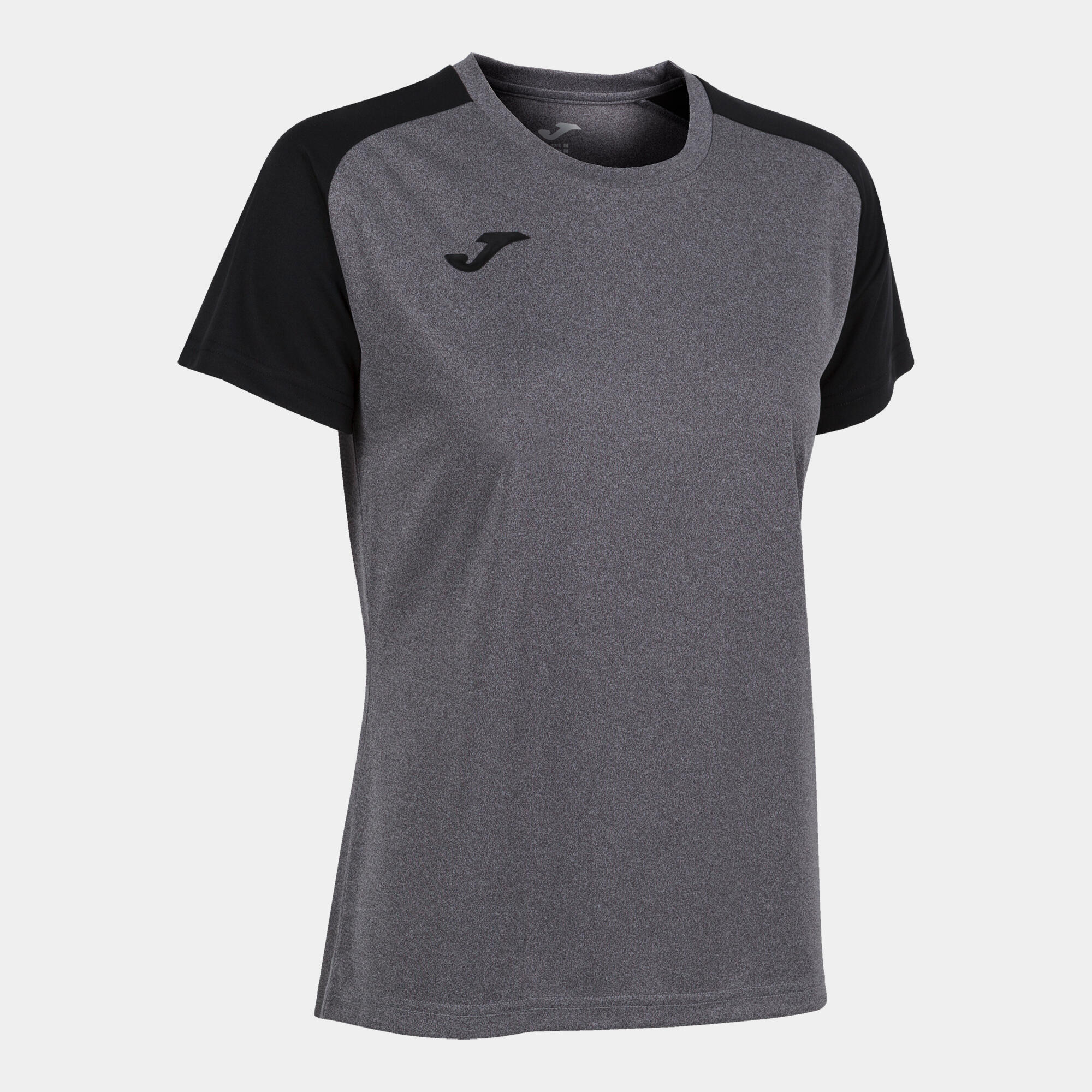 Maillot Manches Courtes Football Femme Joma Academy IV Gris Melange 3/5
