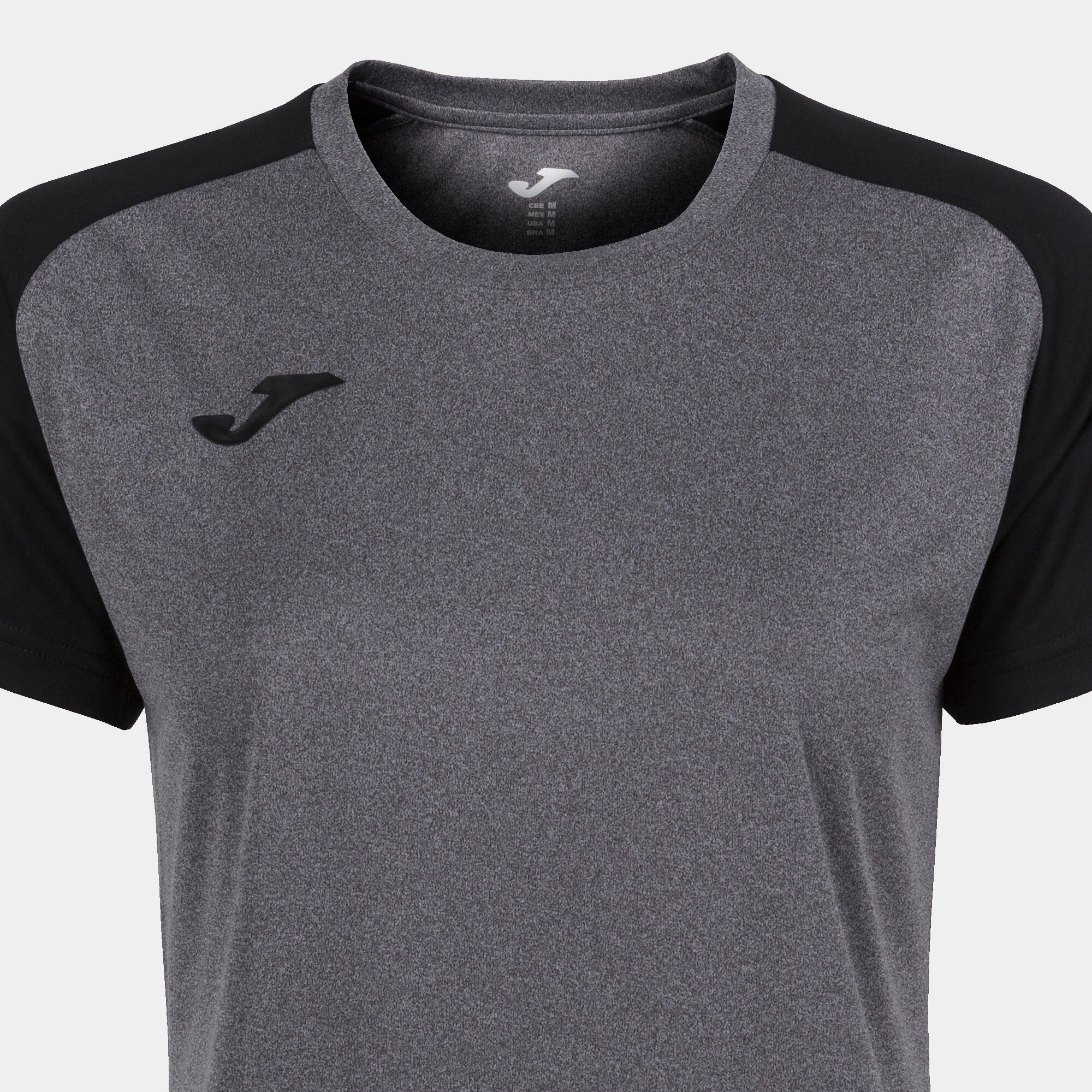 Maillot Manches Courtes Football Femme Joma Academy IV Gris Melange 4/5
