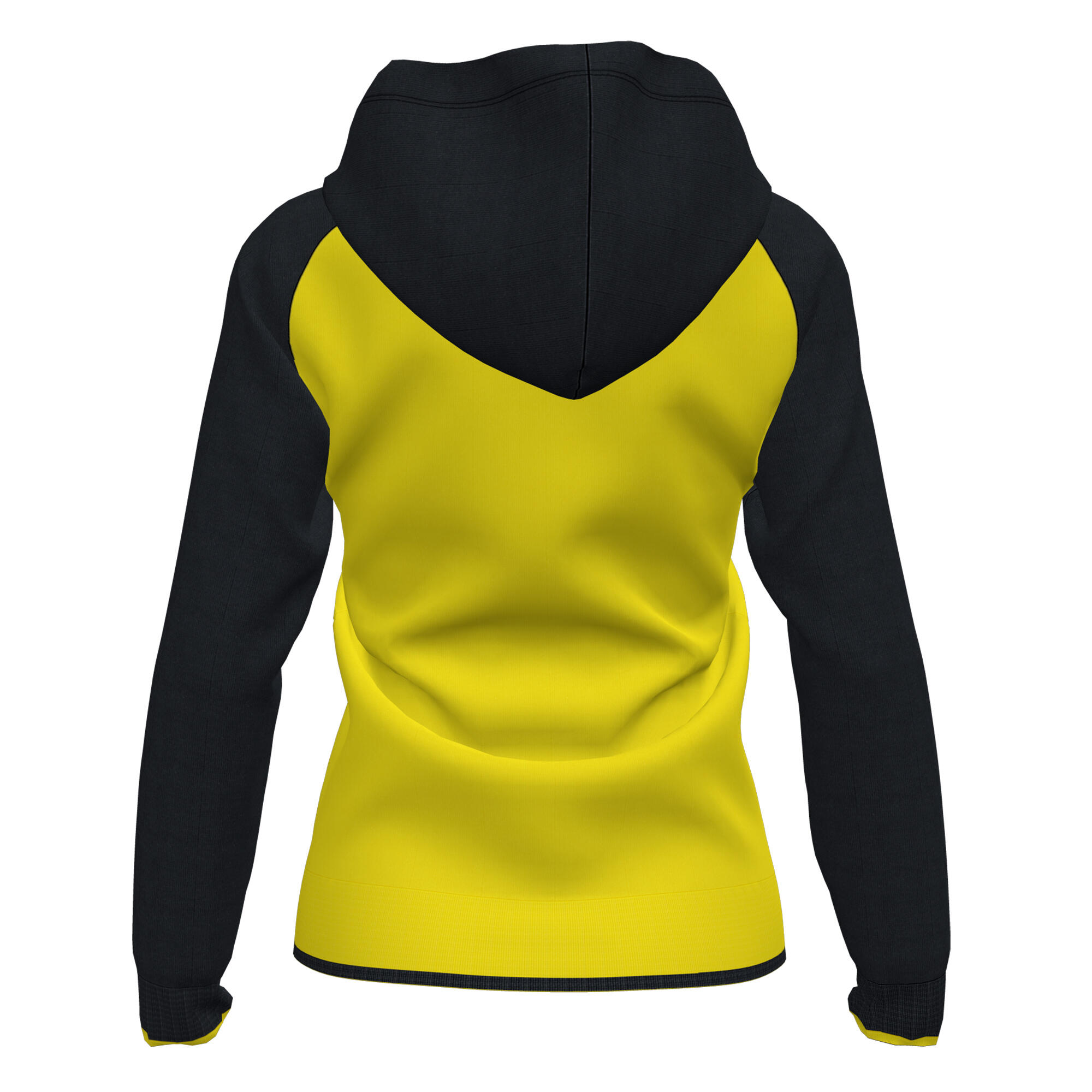Casaco Com Capuz Futebol Mulher Joma Supernova II Amarelo 2/4