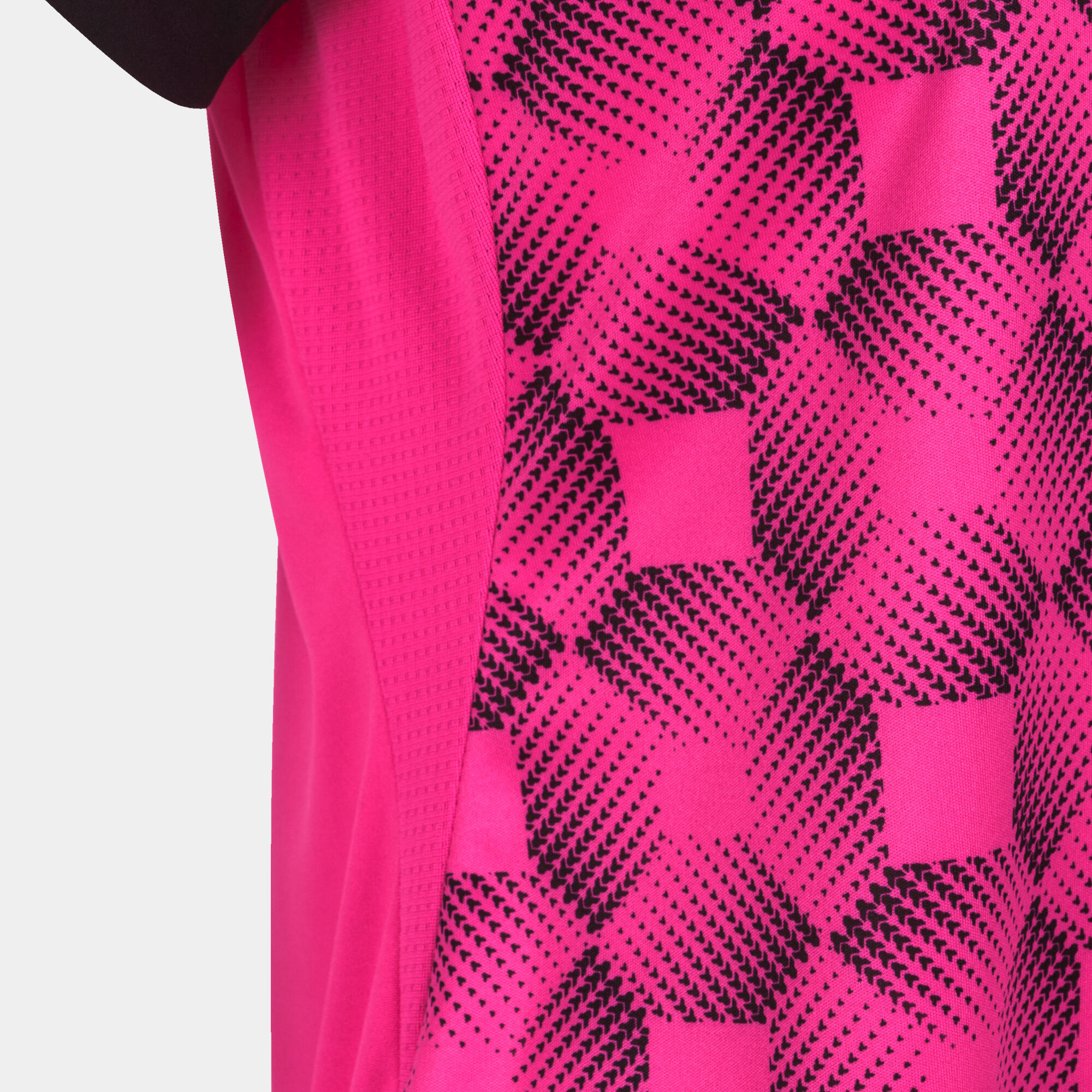 Maillot Manches Courtes Football Femme Joma Supernova III Rose Fluo 5/5