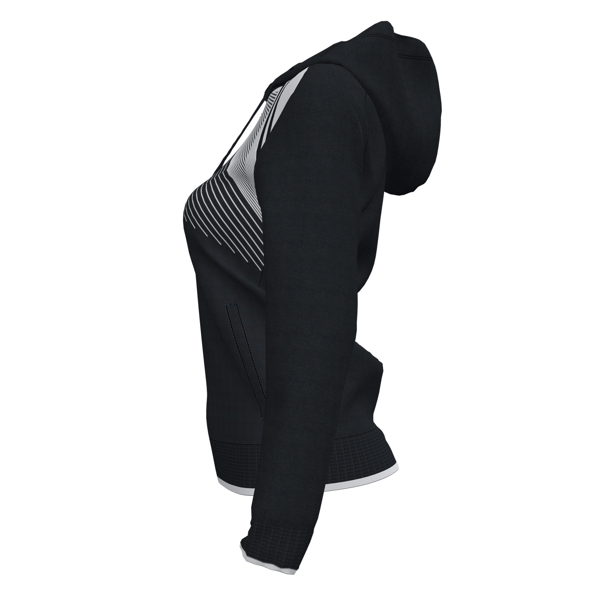 Veste À Capuche Football Femme Joma Supernova II Noir 3/4