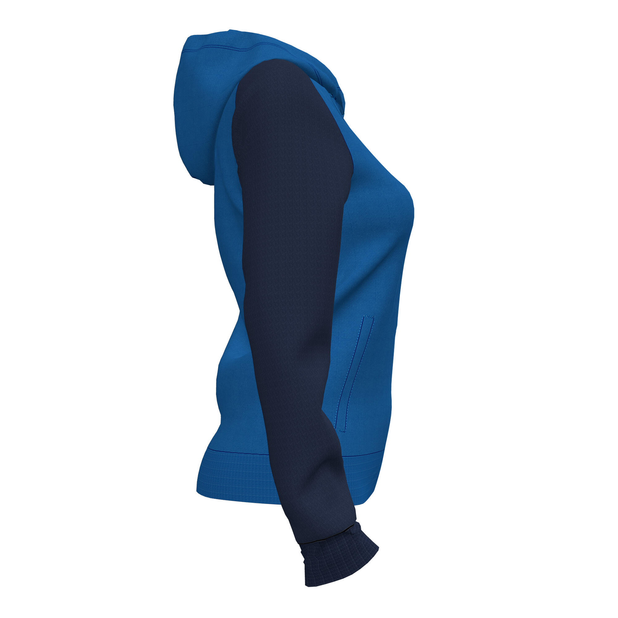 Veste À Capuche Football Femme Joma Academy IV Bleu Roi 4/4