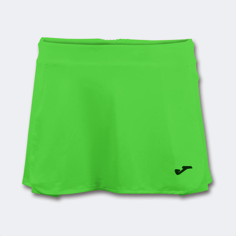 Jupe Padel Femme Joma Open II Vert Fluo