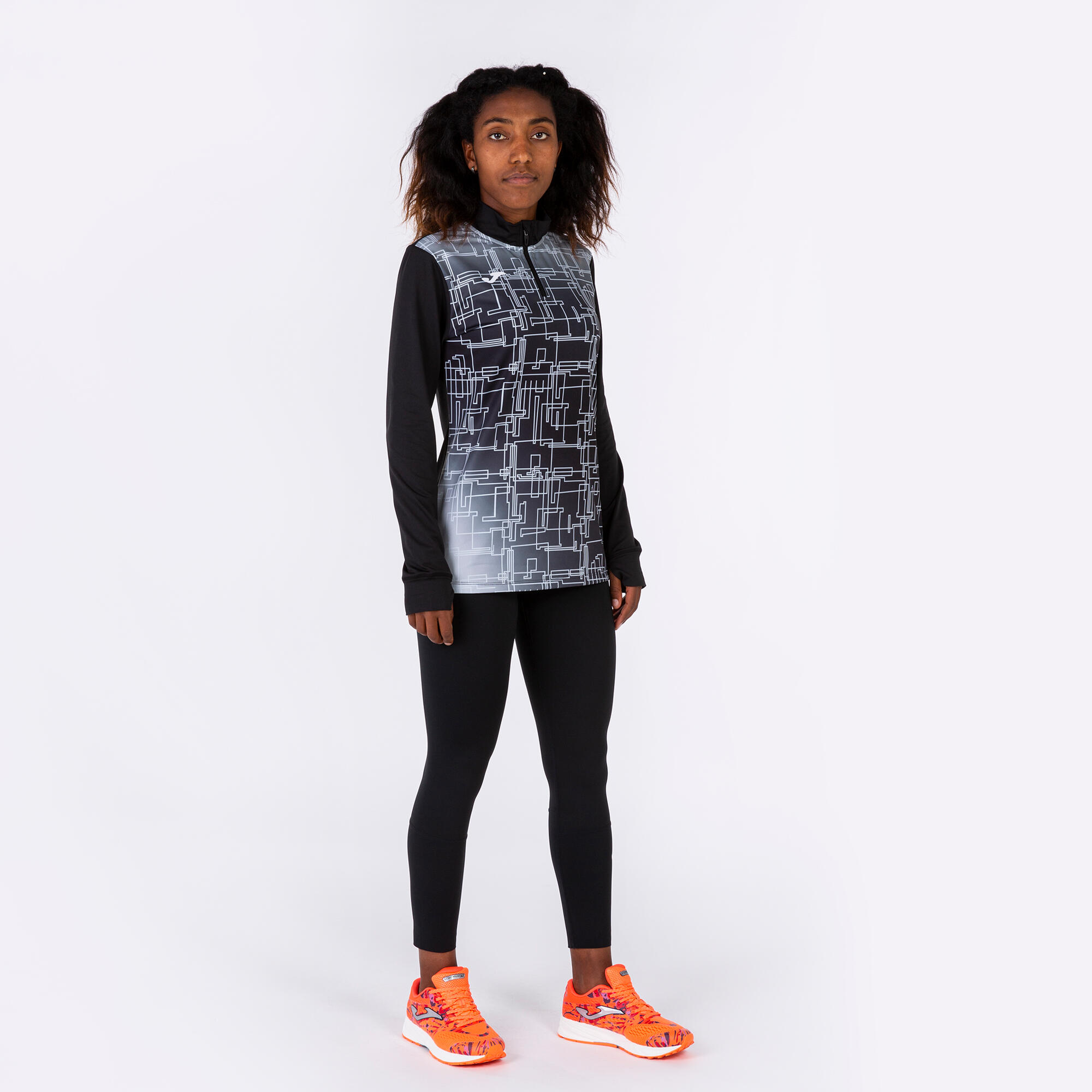 Sudadera Running Niños Joma Elite VIII Negro 4/5