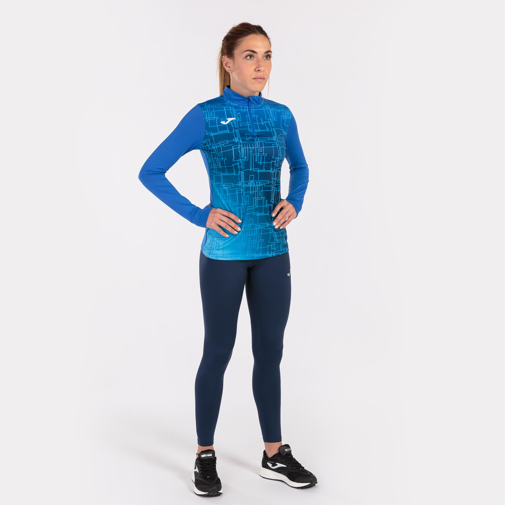 Sweatshirt vrouw Joma Elite VIII 1/2 zip 5/5