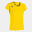 T-Shirt Manga Curta Running Mulher Joma Record II Amarelo