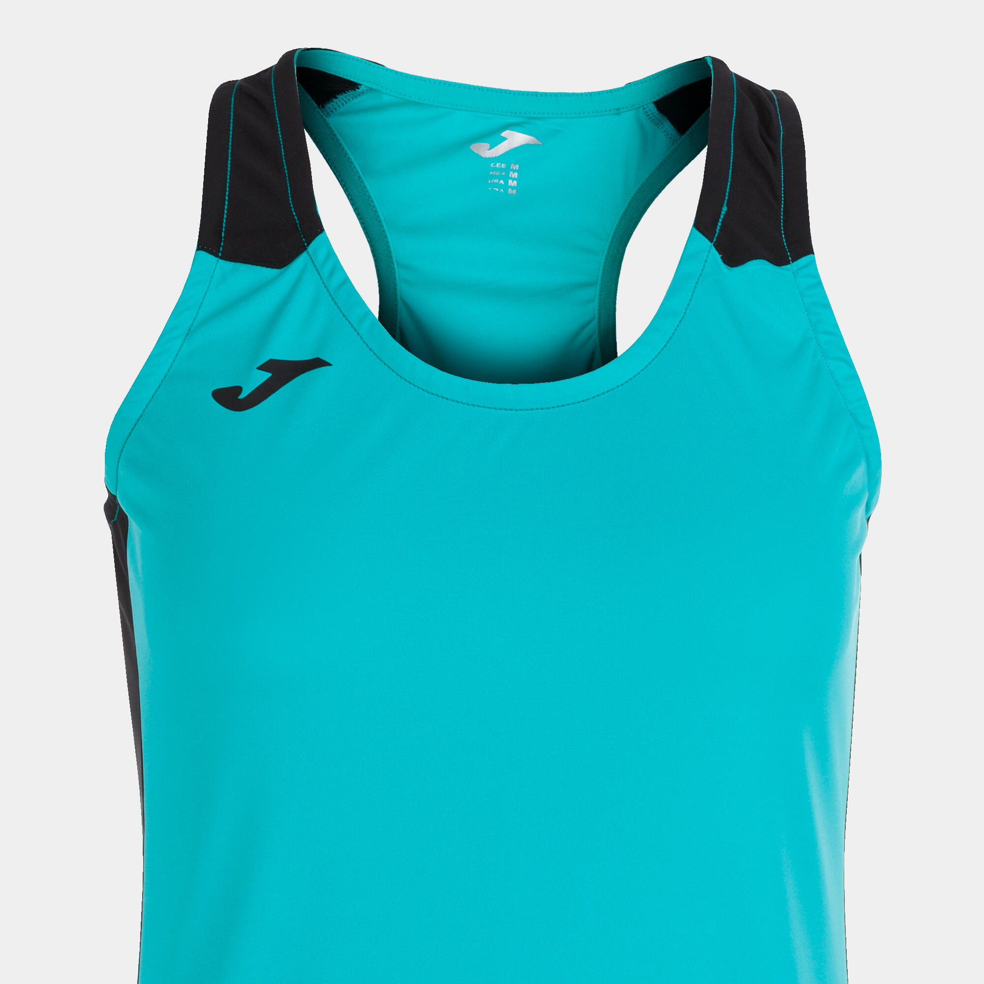 Camiseta Tirantes Running Niños Joma Record II Turquesa 5/5