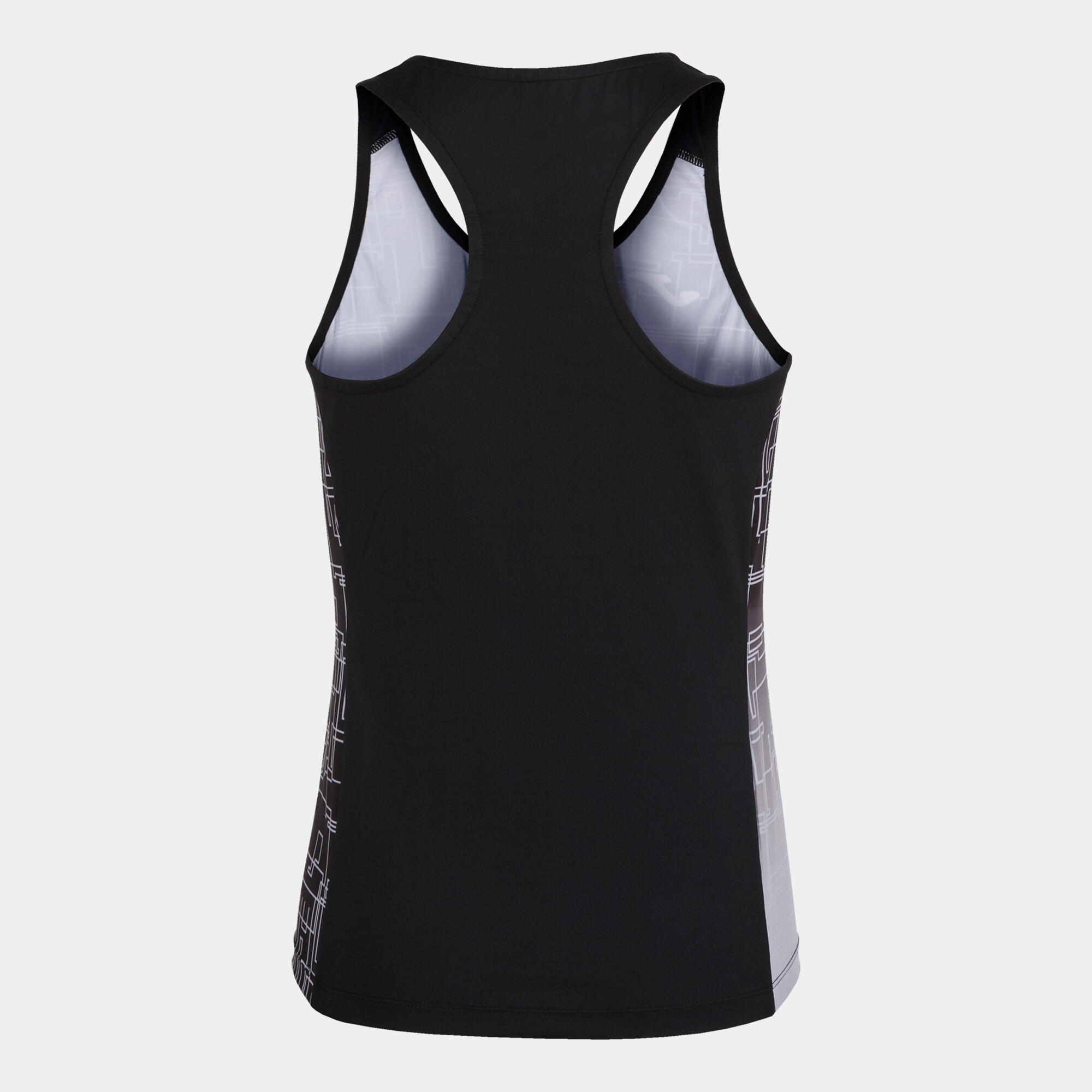 Camiseta Tirantes Running Mujer Joma Elite VIII Negro 2/4