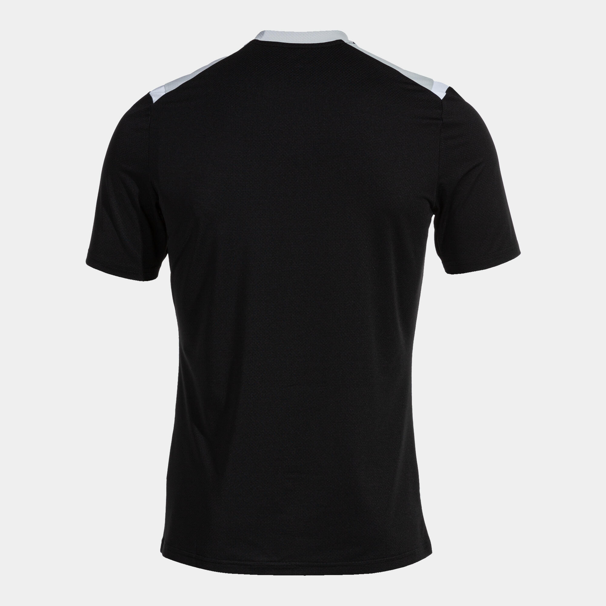 Camiseta Manga Corta Fútbol Hombre Joma Toledo Negro 2/4