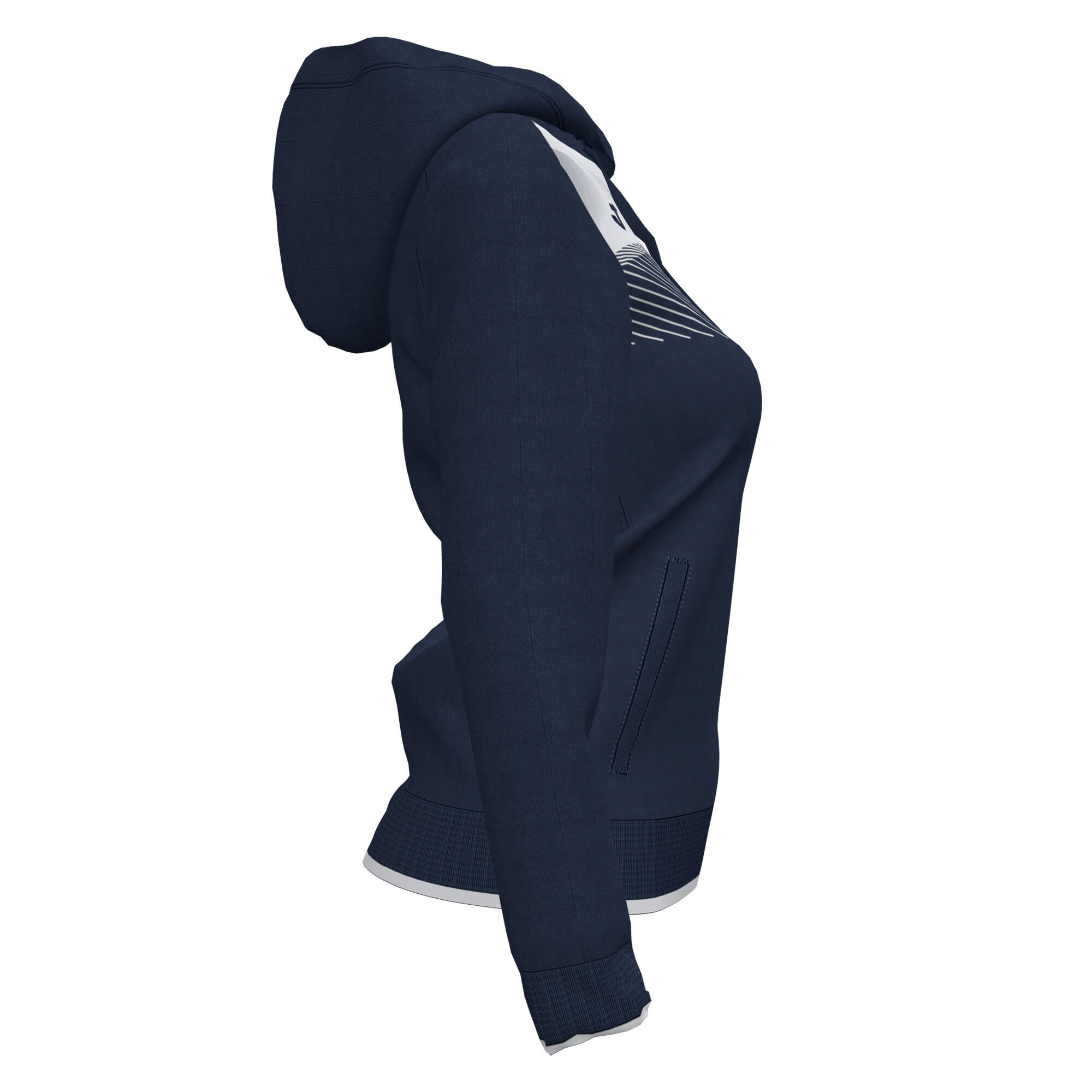 Veste À Capuche Football Enfants Joma Supernova II Bleu Marine 4/4
