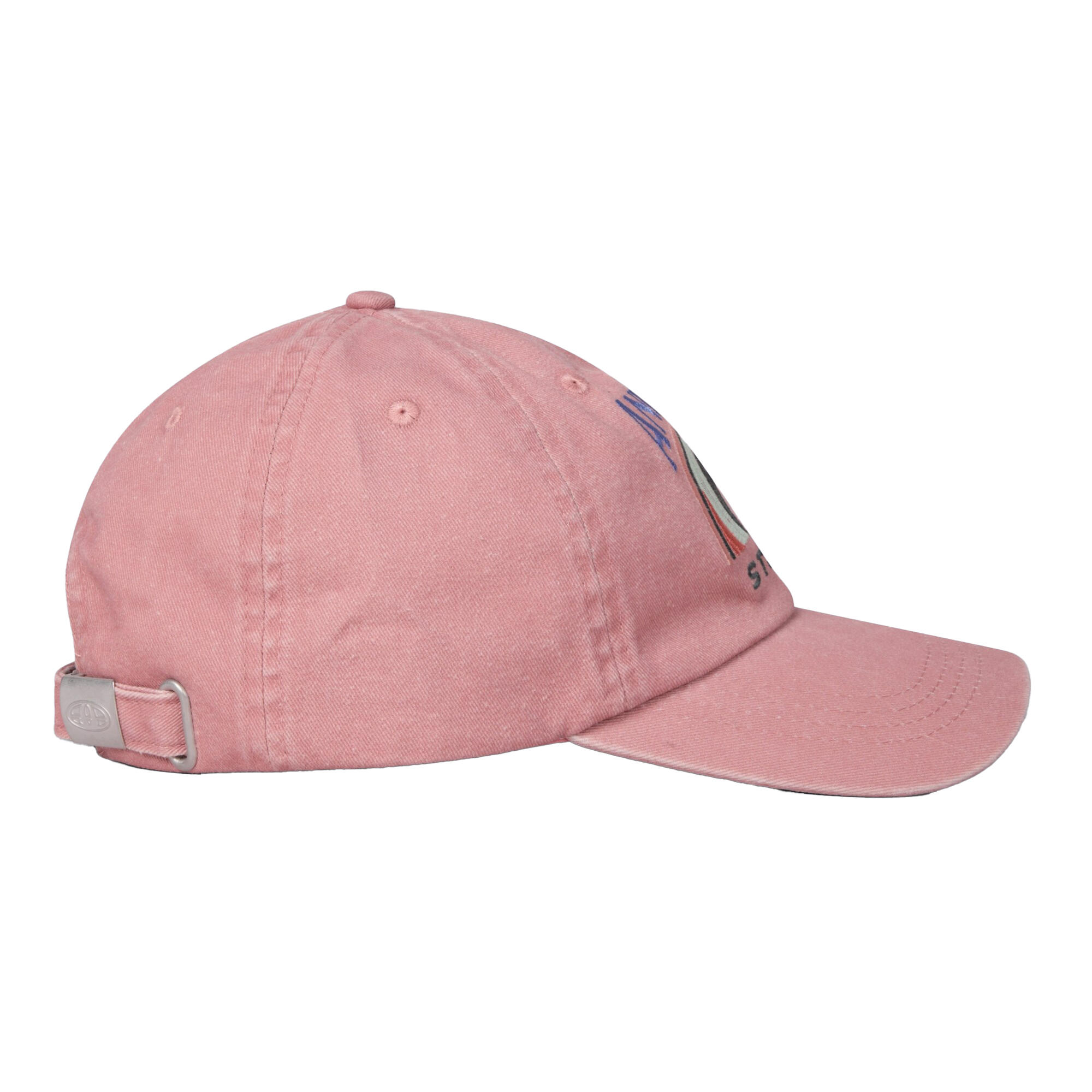 St Ives Baseball Cap (Coral) 3/4
