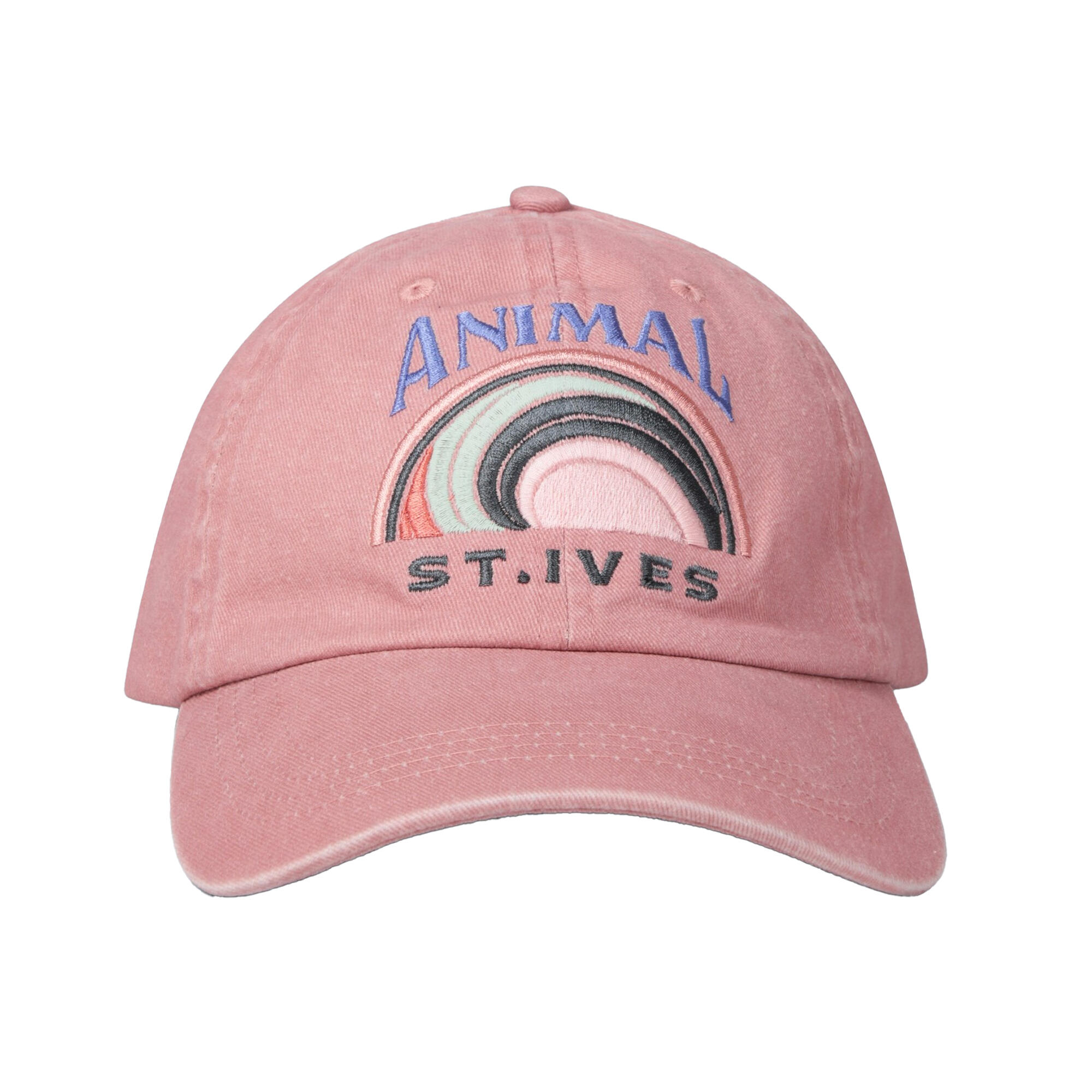 St Ives Baseball Cap (Coral) 4/4