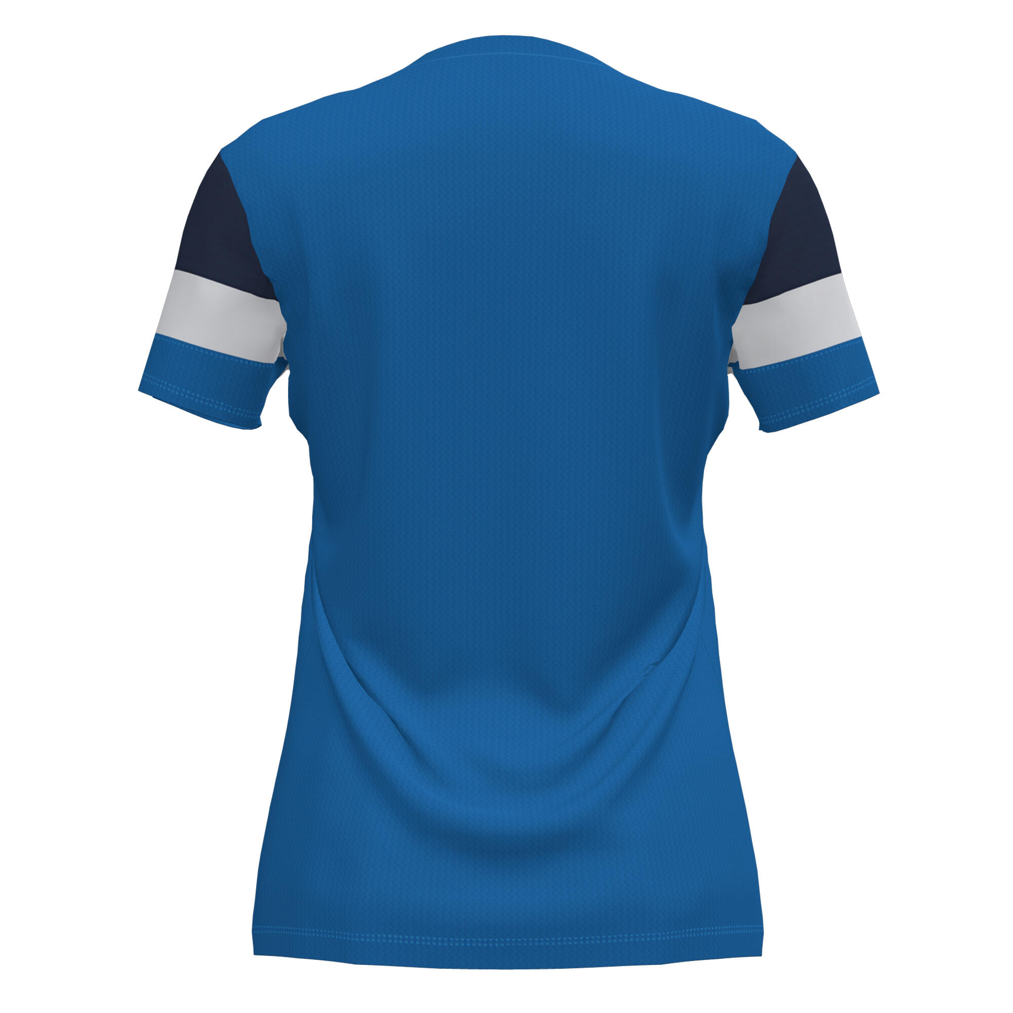 Camiseta Manga Corta Fútbol Mujer Joma Crew IV Royal 2/4