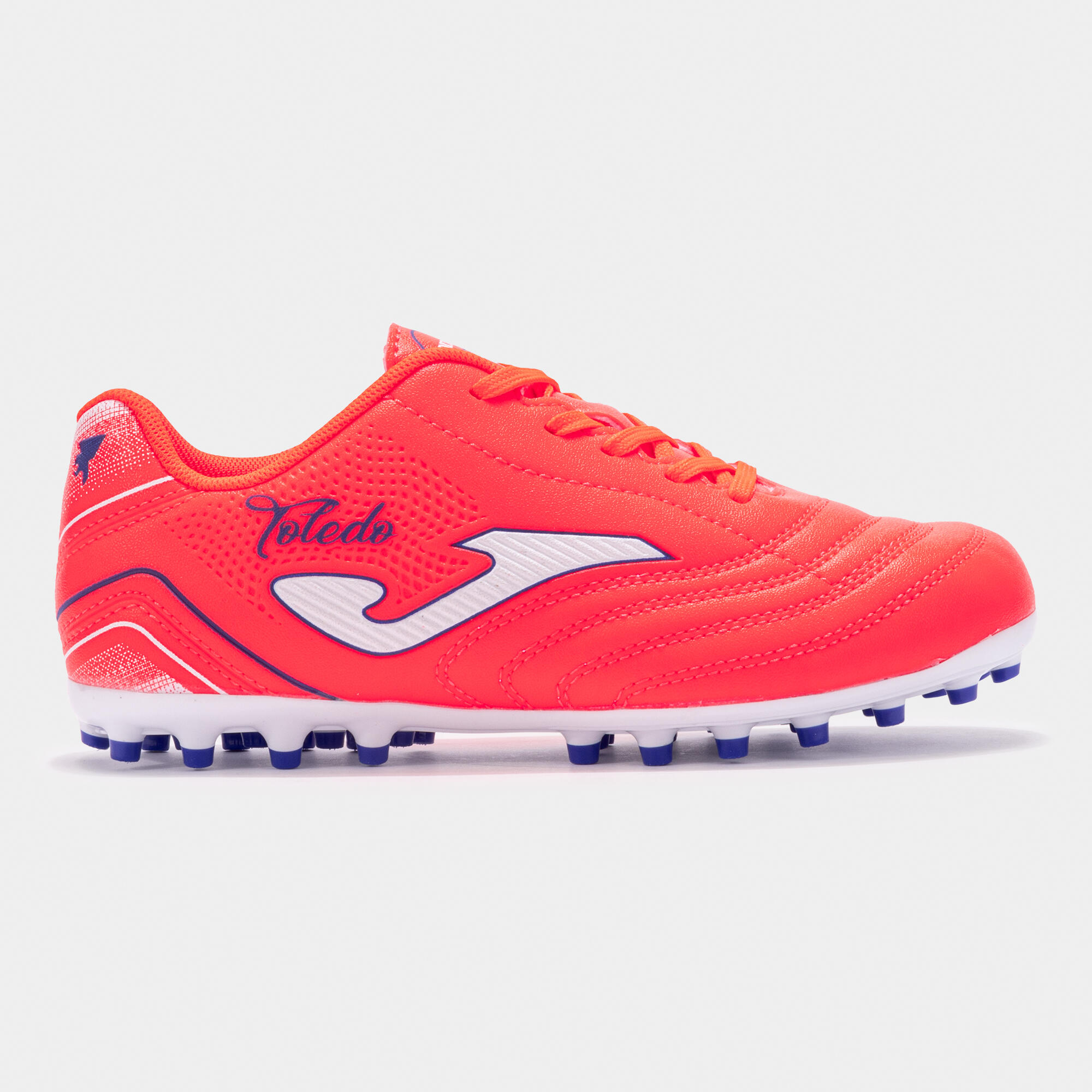 Rosa coral / Azul / Vermelho