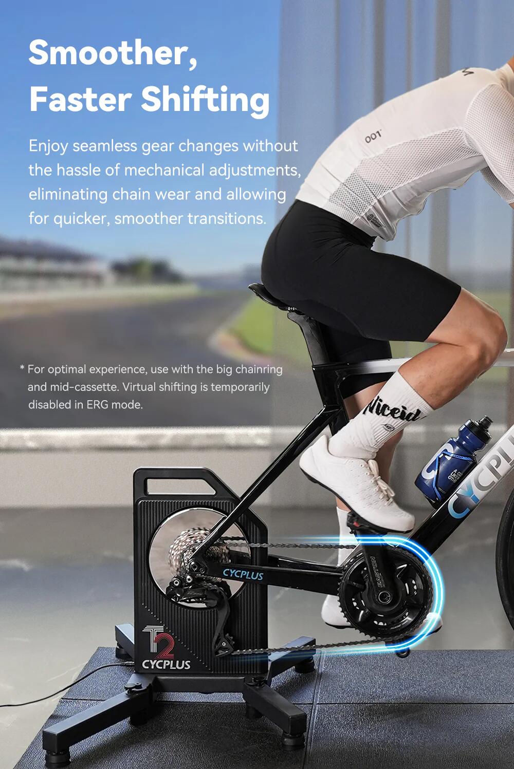 Wirtualny przełącznik przerzutek do CYCPLUS T2 i T3 - CYCPLUS BC2 4/7