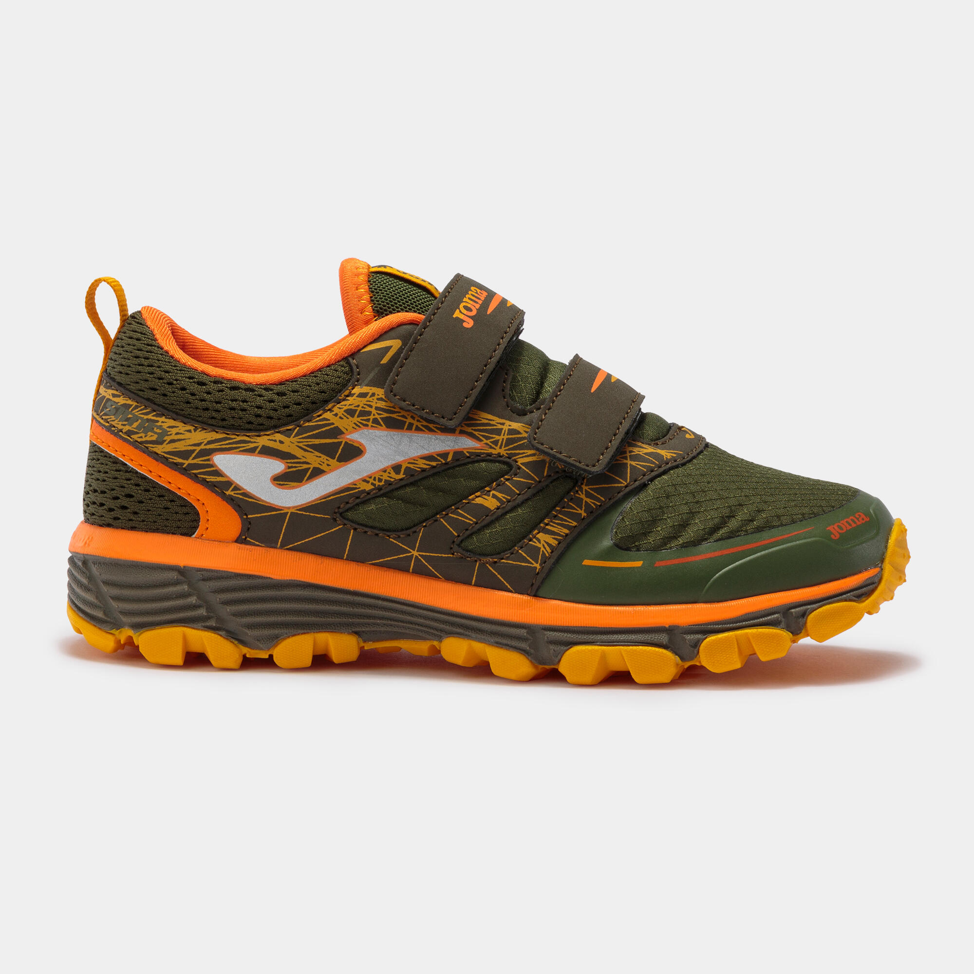 Kinderpadschoenen Joma Sima Jr 2223 - Khaki/Oranje, Maat 30 1/5