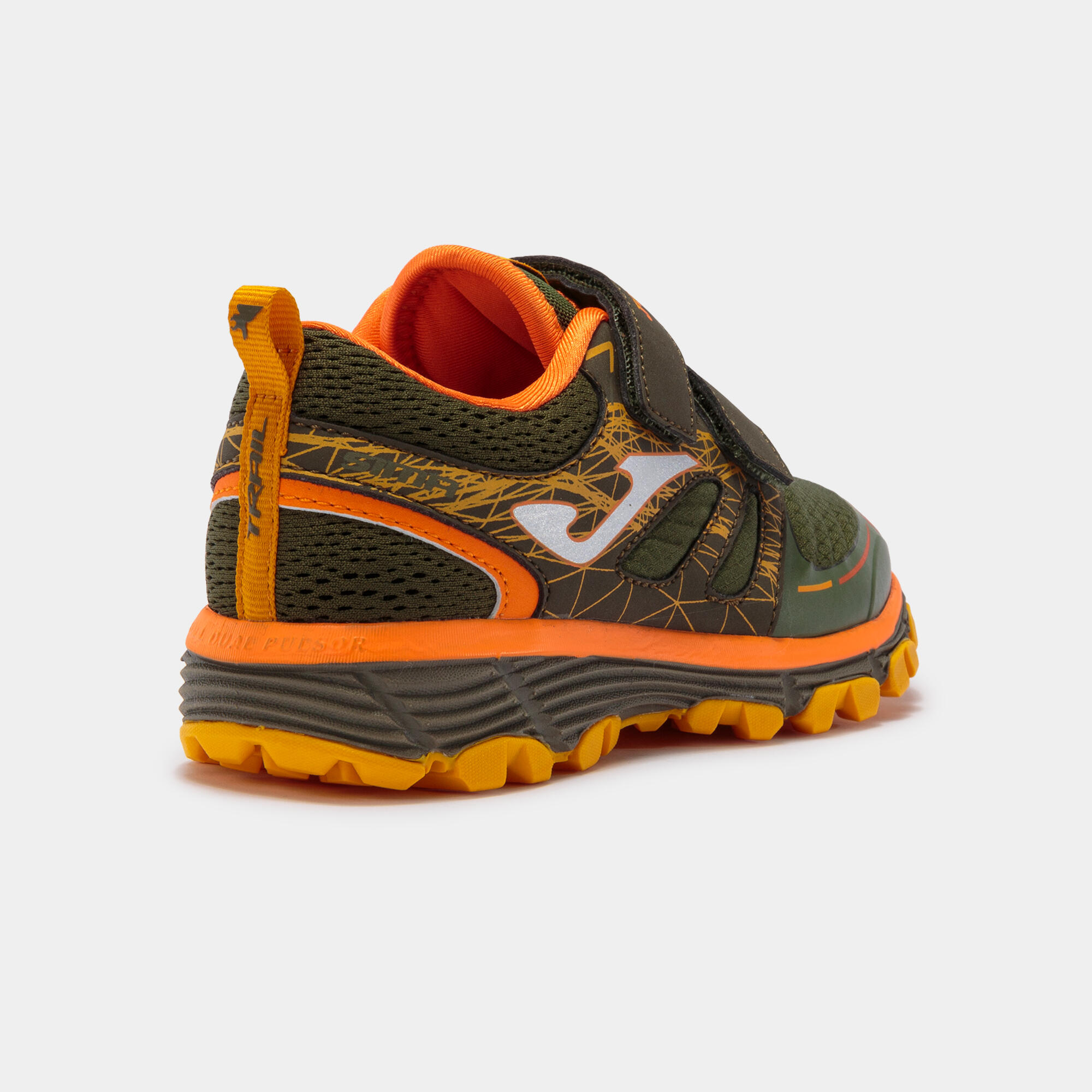 Kinderpadschoenen Joma Sima Jr 2223 - Khaki/Oranje, Maat 30 3/5