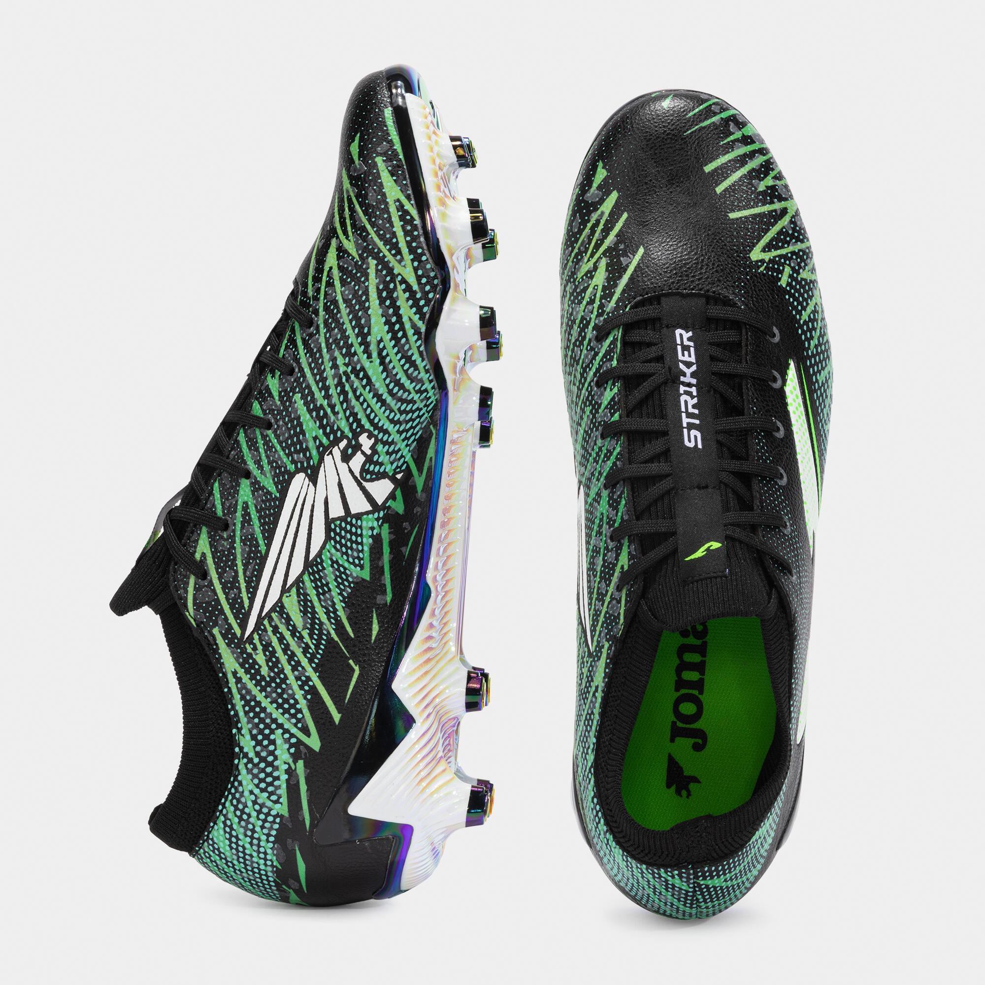 Botas Fútbol Fútbol Adulto Joma Striker Top 25 FG Negro 4/5