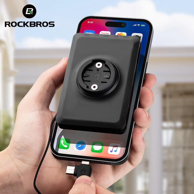 Przednia lampka rowerowa z wbudowanym powerbankiem 10000mAh ROCKBROS JP009 2/7