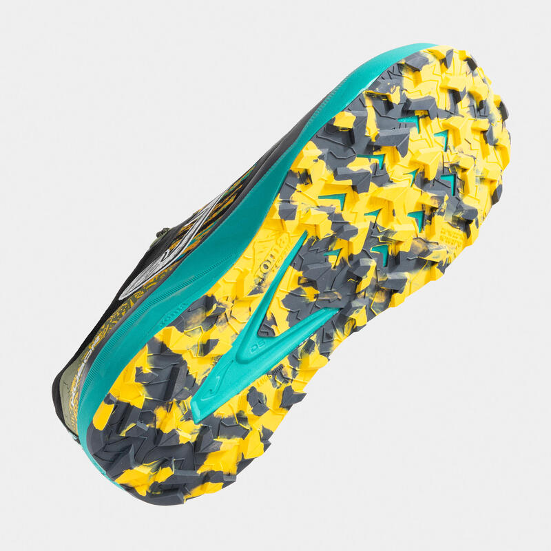Pantofi sport trail Joma Kubor, Negru/Turquoise, 41