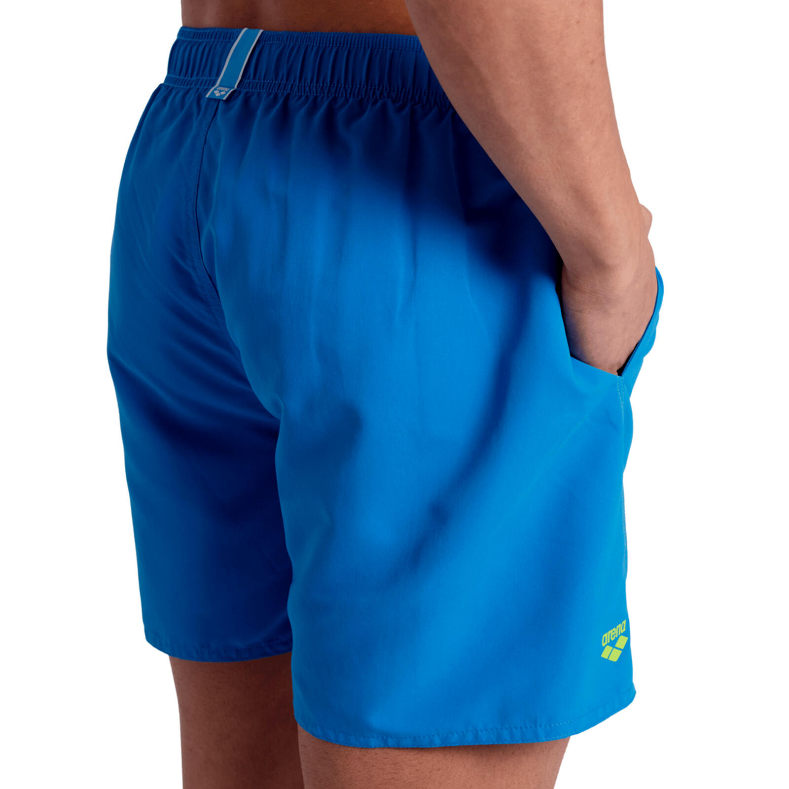 Badehose leicht schnelltrocknend Herren - Fundamentals Arena Logo Boxer R 6/6