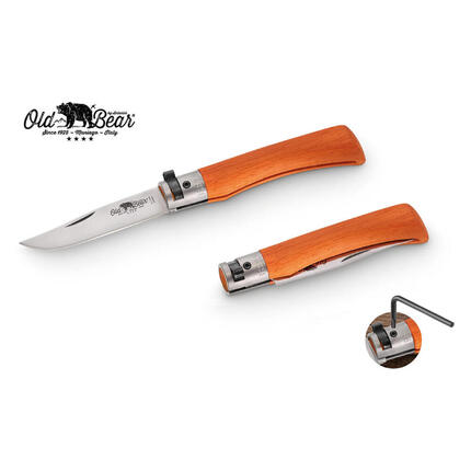 Nóż składany włoski Antonini Satin Stainless XL