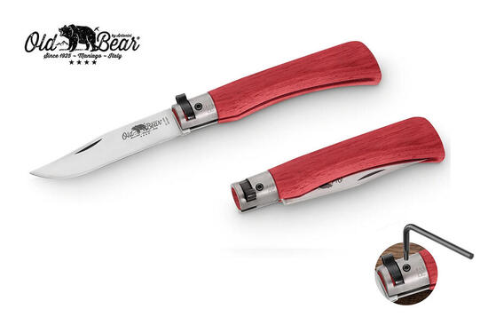 Nóż składany włoski Antonini Satin Stainless L