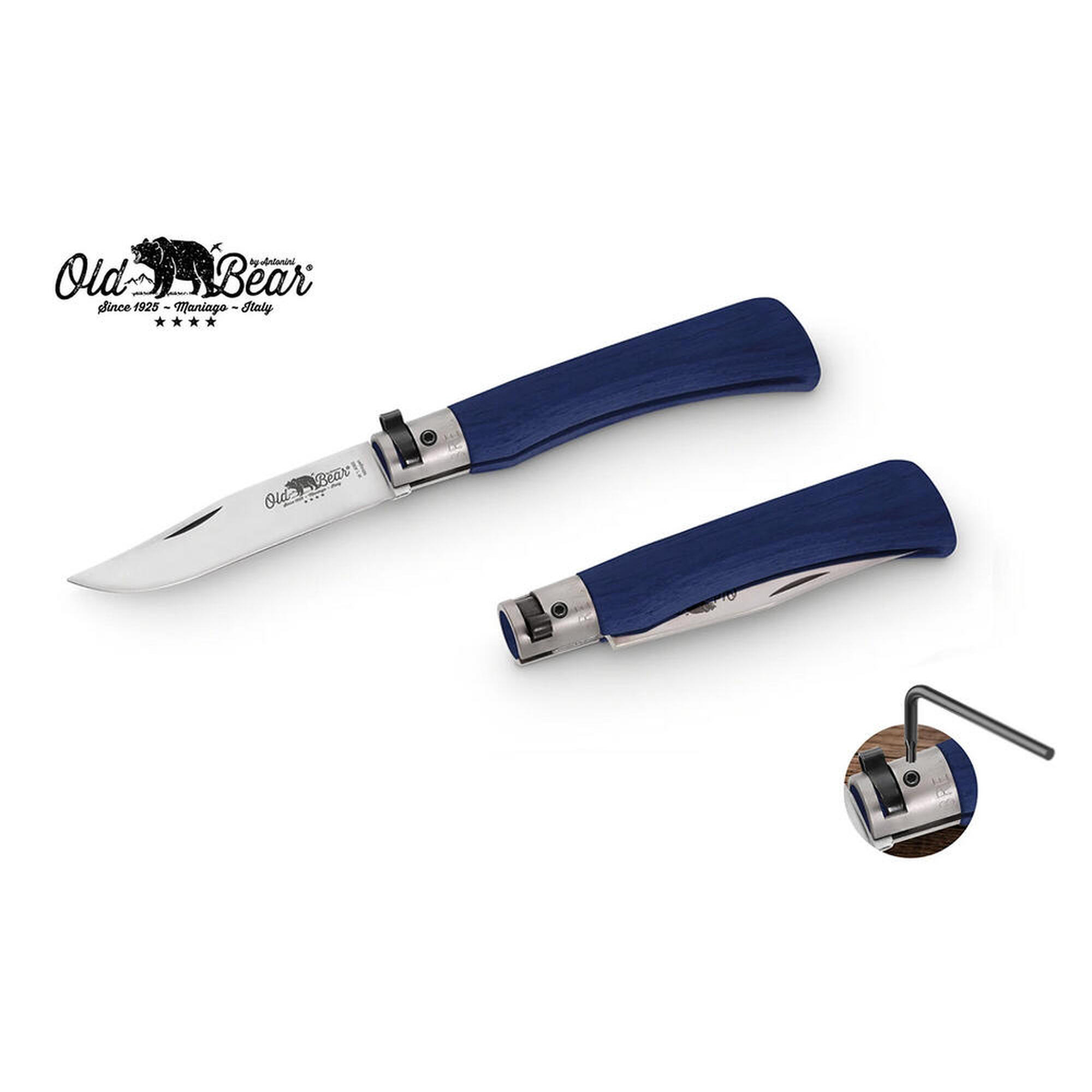 Nóż składany włoski Antonini Satin Stainless XL