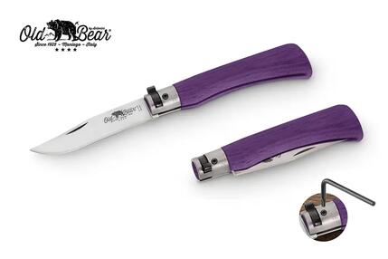 Nóż składany włoski Antonini Satin Stainless L