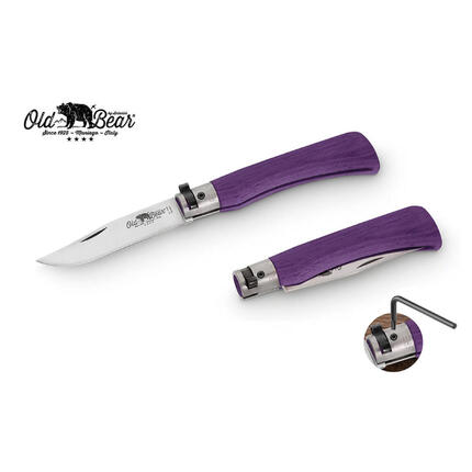 Nóż składany włoski Antonini Satin Stainless M