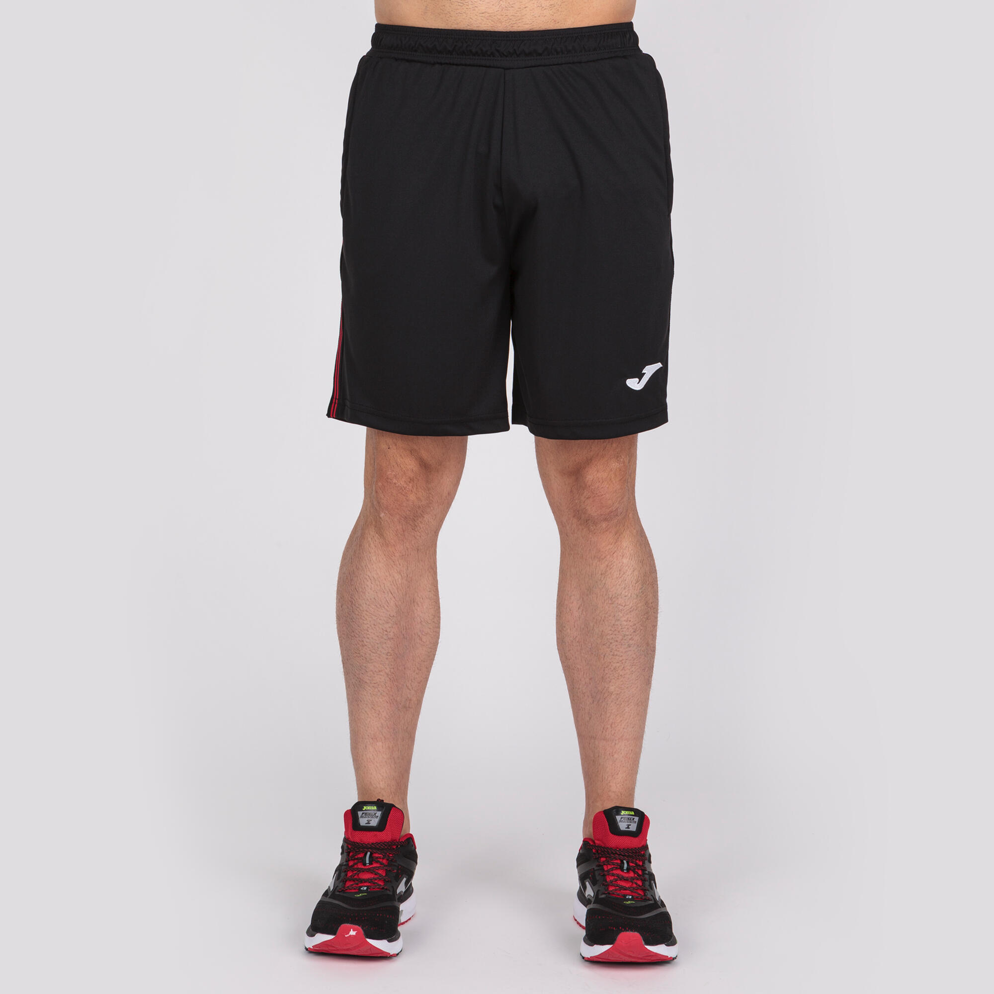Bermuda Fútbol Niños Joma Classic Negro 5/5