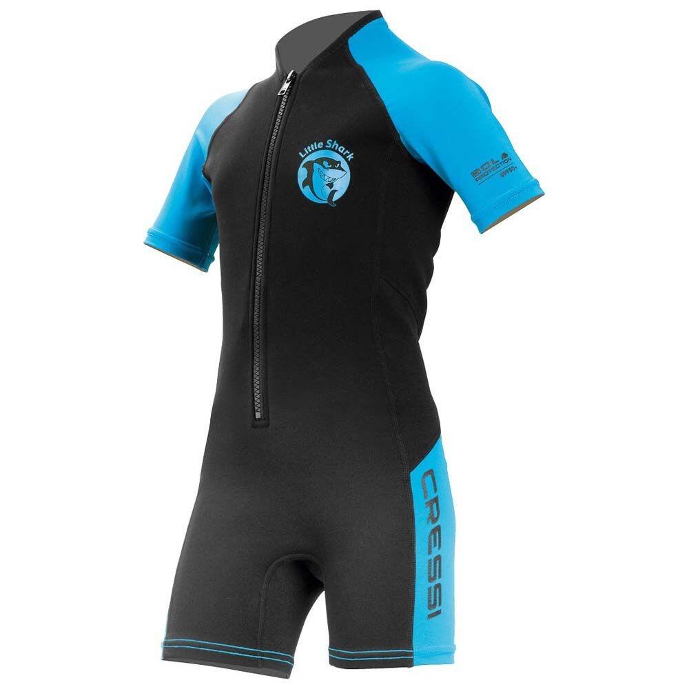 Pianka neoprenowa dziecięca Cressi Little Shark Jr Blue 3/4