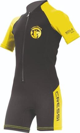 Pianka neoprenowa dziecięca Cressi Little Shark Jr Yellow