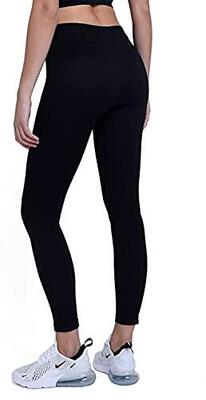 Tca dames pro performance superknit naadloze leggings - zwart/zwart. m