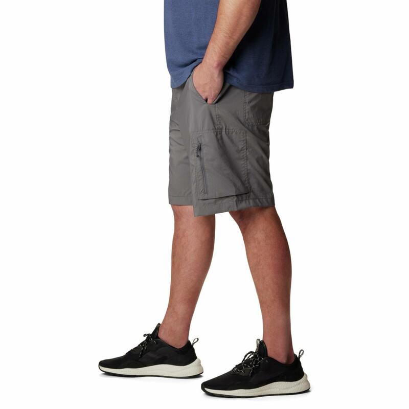 Męskie szorty cargo Columbia Silver Ridge Utility Cargo Short city grey 34