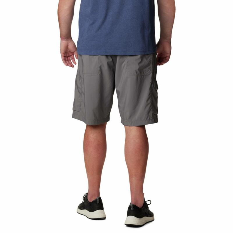 Męskie szorty cargo Columbia Silver Ridge Utility Cargo Short city grey 34