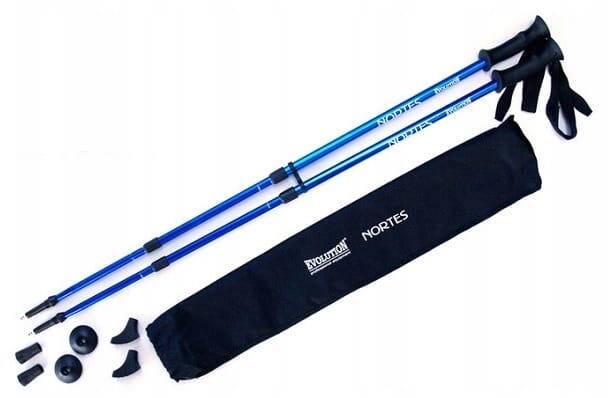 Kije trekkingowe Evolution Professional Equipment Nortes 3-sekcyjne