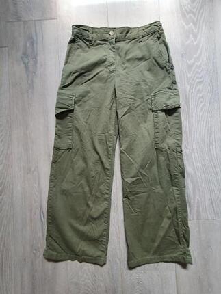 Entre Particuliers - pantalon cargo vert Please 12 ans