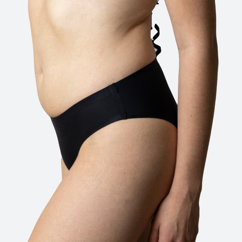 Bas de Maillot de Bain Menstruel Bikini Sans Couture Fille Flux Modéré