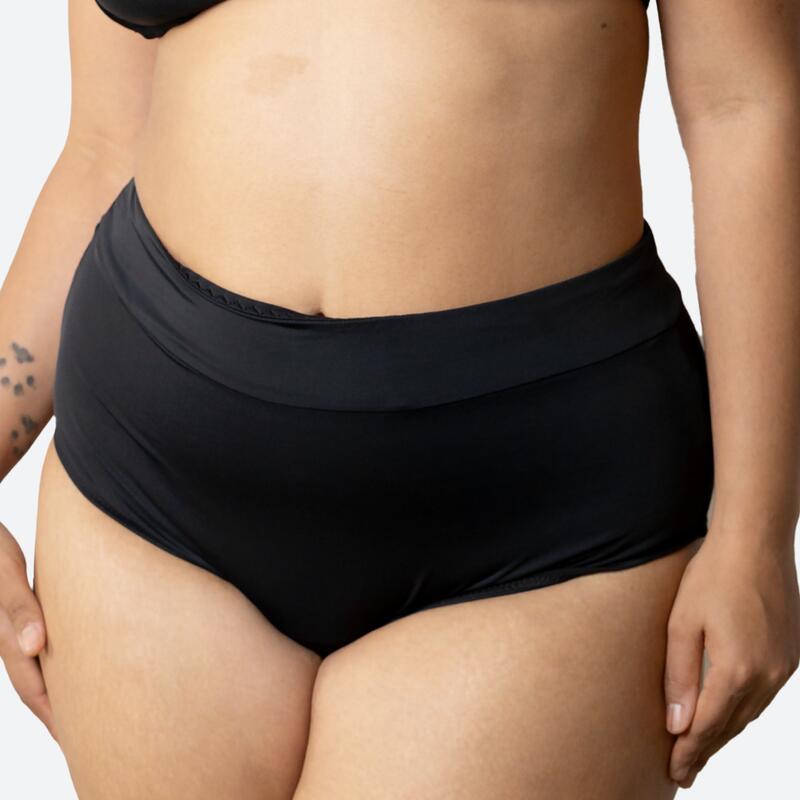 Lot 3 Bikini Menstruel Taille Haute Flux Modéré Ecowoman
