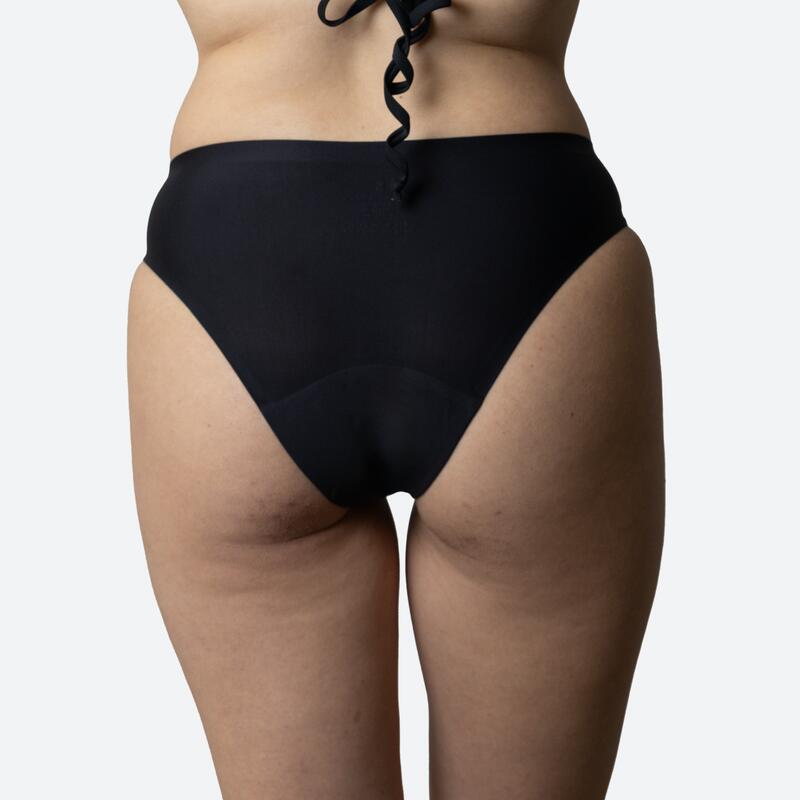 Bas de Maillot de Bain Menstruel Bikini Sans Couture Fille Flux Modéré