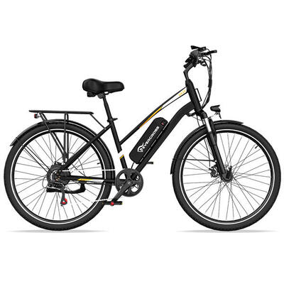Bicicletta elettrica per adulti 28'' 36V13Ah APP EVERCROSS-EK28 Argento