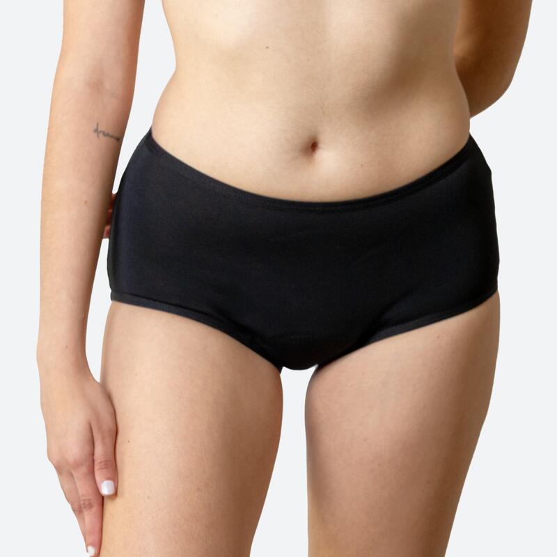 Mutandine mestruali Ecowoman A vita alta running Flusso abbondante 2/5