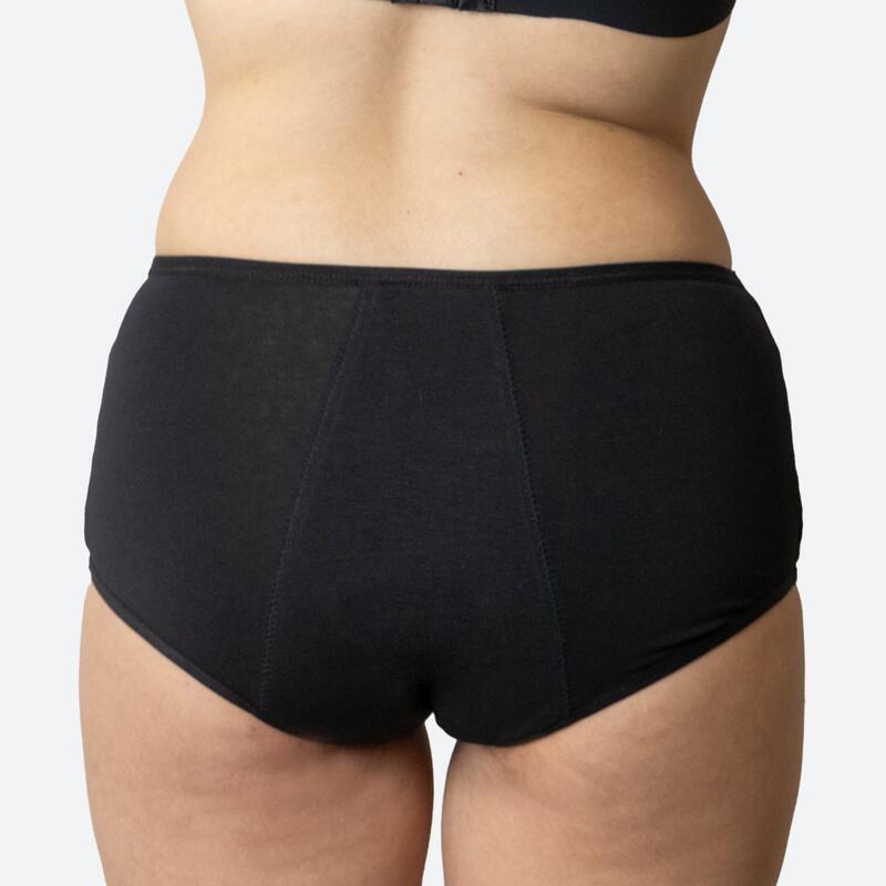 Mutandine mestruali Ecowoman A vita alta running Flusso abbondante 4/5