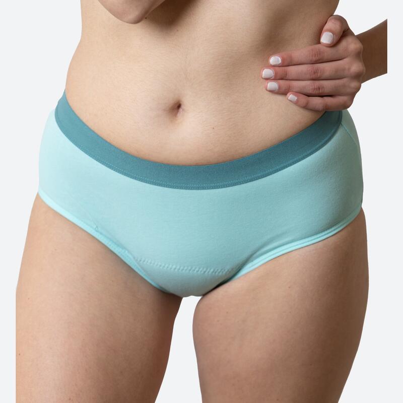 Mutandine mestruali Ecowoman per adolescenti running Flusso abbondante 2/5
